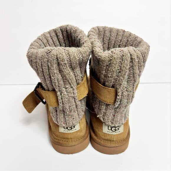 UGG CAMBRIDGE BROWN WINTER BOOTS WOMEN SIZE USA 7 - Picture 5 of 8
